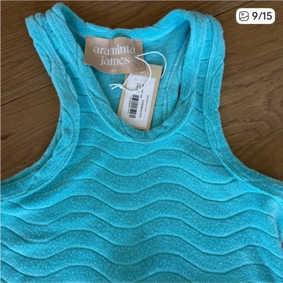 NWT Araminta James Wave Terry Skirt size S - Picture 7 of 12